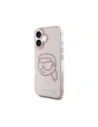 Hurtownia GSM - Karl Lagerfeld IML Rózsaszín Kövek Karl Fej Apple iPhone 16 pink - KLD21960 - {ean13} - Hurt