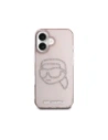 Hurtownia GSM - Karl Lagerfeld IML Rózsaszín Kövek Karl Fej Apple iPhone 16 pink - KLD21960 - {ean13} - Hurt