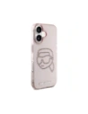 Hurtownia GSM - Etui Karl Lagerfeld IML Rhinestones Karl Head do Apple iPhone 16 różowy - KLD21960 - {ean13} - Hurt
