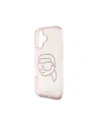 Hurtownia GSM - Karl Lagerfeld IML Strass Karl Kopf Apple iPhone 16 rosa - KLD21960 - {ean13} - Hurt