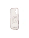 Hurtownia GSM - Karl Lagerfeld IML Rózsaszín Kövek Karl Fej Apple iPhone 16 pink - KLD21960 - {ean13} - Hurt