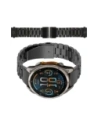 Bizon Strap Óra Aura Okosóra 22mm fekete