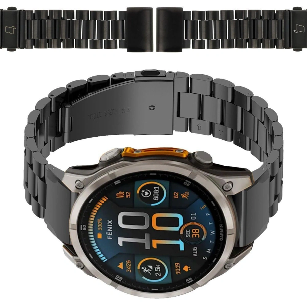 Wholesale Bizon Strap Watch Aura Smartwatch 22mm black - BIZ8638 - {ean13} - Hurt