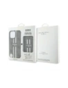 Hurtownia GSM - Guess 4G Stripe MagSafe Wallet Apple iPhone 16 Pro Max maro - GUE4406 - {ean13} - Hurt