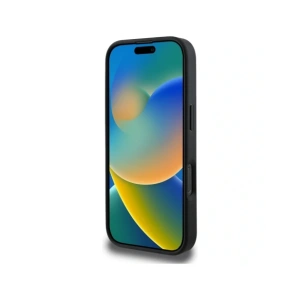 Hurtownia GSM - Guess 4G Csíkos MagSafe Pénztárca Apple iPhone 16 Pro Max fekete - GUE4407 - {ean13} - Hurt