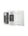 Hurtownia GSM - Guess 4G Streifen MagSafe Geldbörse Apple iPhone 16 Pro Max schwarz - GUE4407 - {ean13} - Hurt
