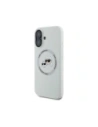 Hurtownia GSM - Karl Lagerfeld Silicon Double Heads și Circle MagSafe Apple iPhone 16 bej - KLD21961 - {ean13} - Hurt