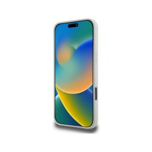 Hurtownia GSM - Karl Lagerfeld Capete Duble din Silicon și Cerc MagSafe Apple iPhone 16 Pro Max bej - KLD21963 - {ean13} - Hurt