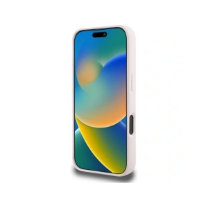 Hurtownia GSM - Karl Lagerfeld Capete Duble din Silicon și Cerc MagSafe Apple iPhone 16 Pro Max roz - KLD21964 - {ean13} - Hurt