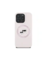 Hurtownia GSM - Karl Lagerfeld Silicone Double Heads And Circle MagSafe Apple iPhone 16 Pro roz - KLD21965 - {ean13} - Hurt