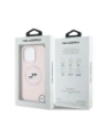 Wholesale Karl Lagerfeld Silicone Double Heads And Circle MagSafe Apple iPhone 16 Pro pink - KLD21965 - {ean13} - Hurt