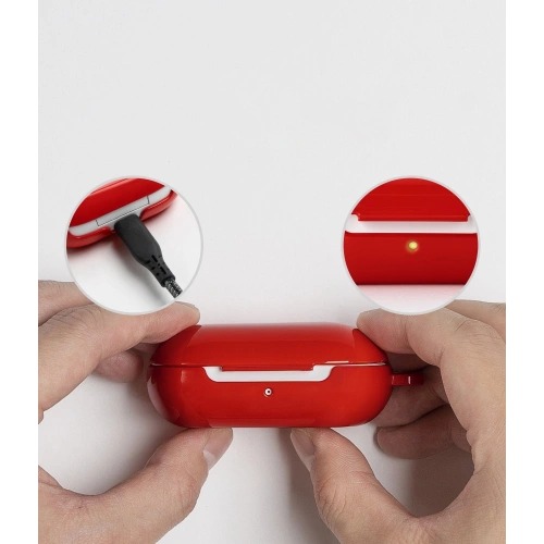 Etui Ringke Case dla Samsung Galaxy Buds/Buds+ Glossy Red