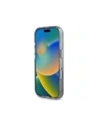 Hurtownia GSM - Guess Glitrové květiny trojúhelníkové tlačítka MagSafe Apple iPhone 16 Pro černý - GUE4412 - {ean13} - Hurt