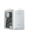 Hurtownia GSM - Guess Glitrové květiny trojúhelníkové tlačítka MagSafe Apple iPhone 16 Pro černý - GUE4412 - {ean13} - Hurt
