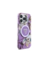 Hurtownia GSM - Etui Guess Glitter Flowers Triangle Buttons MagSafe do Apple iPhone 16 Pro fioletowy - GUE4413 - {ean13} - Hurt