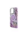 Hurtownia GSM - Etui Guess Glitter Flowers Triangle Buttons MagSafe do Apple iPhone 16 Pro fioletowy - GUE4413 - {ean13} - Hurt