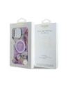 Hurtownia GSM - Etui Guess Glitter Flowers Triangle Buttons MagSafe do Apple iPhone 16 Pro fioletowy - GUE4413 - {ean13} - Hurt