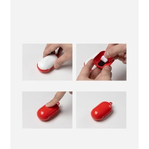 Wholesale Ringke Case for Samsung Galaxy Buds/Buds+ Glossy Red - RGK1180RED - {ean13} - Hurt