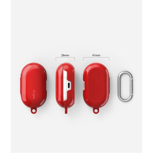 Etui Ringke Case dla Samsung Galaxy Buds/Buds+ Glossy Red