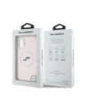 Hurtownia GSM - Karl Lagerfeld Silikonové dvojité hlavy a kruh MagSafe Apple iPhone 16 růžový - KLD21966 - {ean13} - Hurt