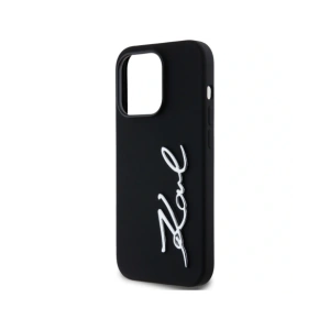 Hurtownia GSM - Karl Lagerfeld Silikon Metall Skript Logo Apple iPhone 14 Pro schwarz - KLD21967 - {ean13} - Hurt