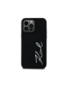 Hurtownia GSM - Etui Karl Lagerfeld Silicone Metal Script Logo do Apple iPhone 14 Pro Max czarny - KLD21968 - {ean13} - Hurt