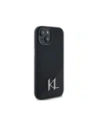 Hurtownia GSM - Karl Lagerfeld Siliconă Shadow Metal Inițial MagSafe Apple iPhone 15 negru - KLD21969 - {ean13} - Hurt