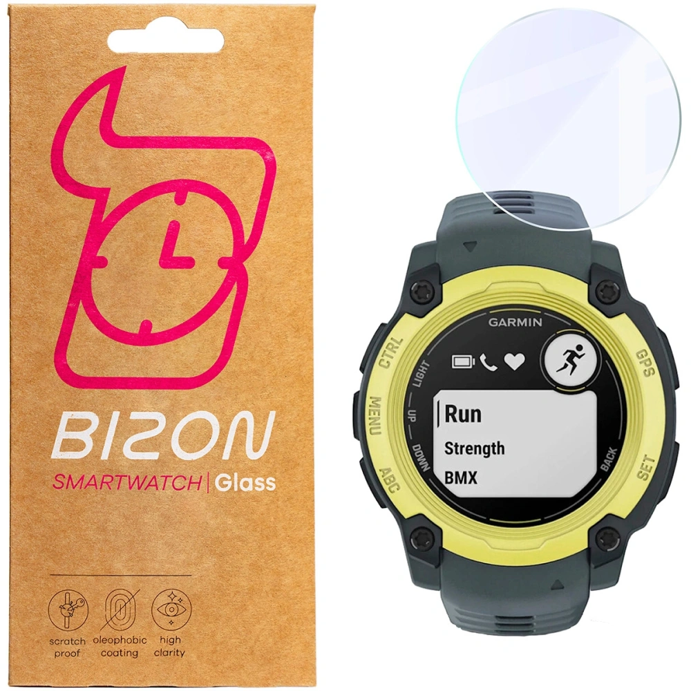 Hurtownia GSM - Bizon Üveg Óra Mule Garmin Instinct E 40 mm - BIZ8639 - {ean13} - Hurt