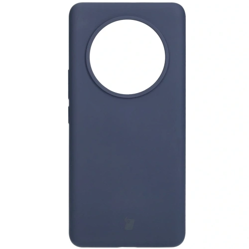 Silikonowe etui Bizon Soft Case do Honor Magic7 Lite ciemnoniebieskie