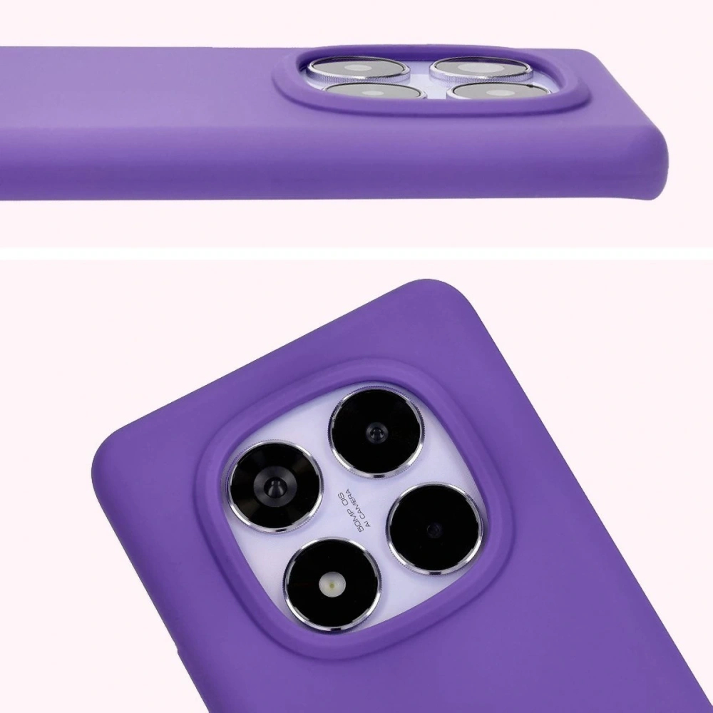 Hurtownia GSM - Bizon Soft Case Xiaomi Redmi Note 14 Pro 5G / Poco X7 lila - BIZ8644 - {ean13} - Hurt