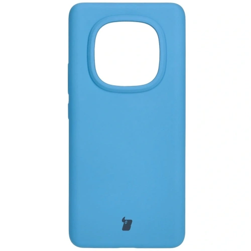 Silikonowe etui Bizon Soft Case do Xiaomi Redmi Note 14 Pro 5G / Poco X7 niebieskie