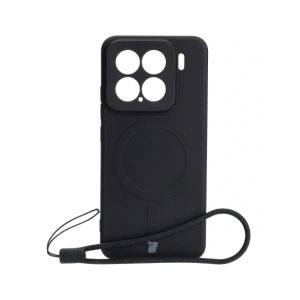 Hurtownia GSM - Bizon Case Silicone Magnetic Sq Xiaomi 15 negru - BIZ8647 - {ean13} - Hurt
