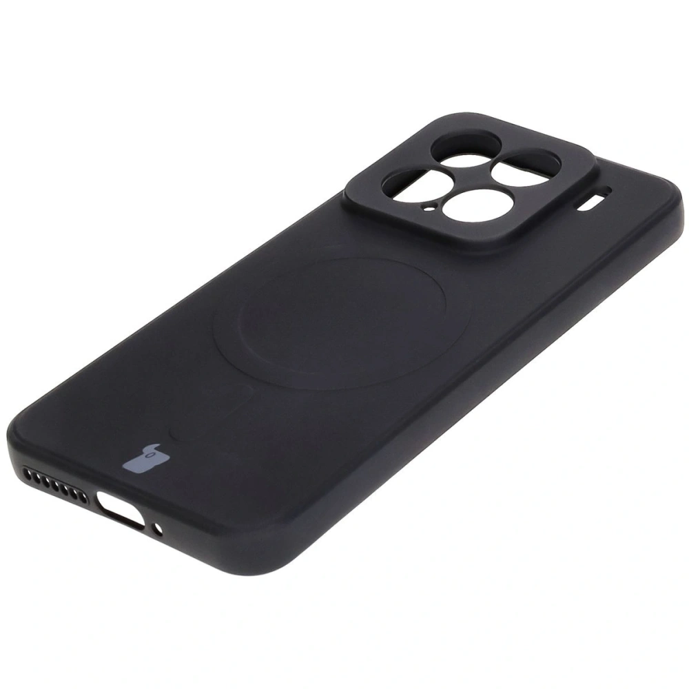 Hurtownia GSM - Bizon Case Silicone Magnetic Sq Xiaomi 15 negru - BIZ8647 - {ean13} - Hurt