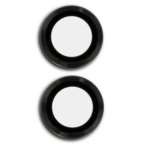 Szkło na aparat Bizon Glass Snap Lens do Motorola Moto G75 5G czarna ramka