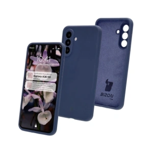 Hurtownia GSM - Bizon Soft Case Samsung Galaxy A36 5G albastru închis - BIZ8650 - {ean13} - Hurt