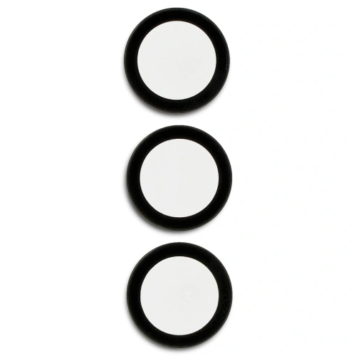 Szkło na aparat Bizon Glass Snap Lens do Samsung Galaxy M55 5G czarna ramka