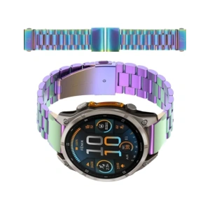 Wholesale Bizon Strap Watch Aura Smartwatch 22mm rainbow - BIZ8657 - {ean13} - Hurt