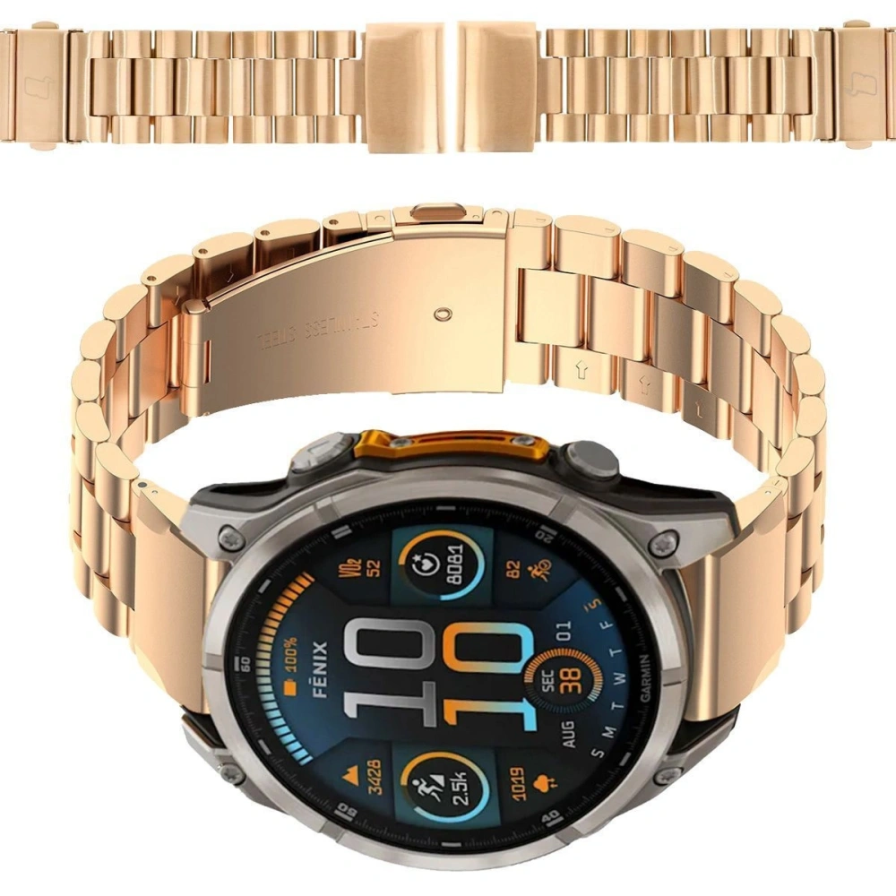 Wholesale Bizon Strap Watch Aura Smartwatch 22mm rose gold - BIZ8658 - {ean13} - Hurt