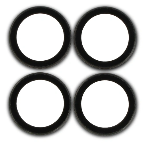 Szkło na aparat Bizon Glass Snap Lens do Xiaomi Redmi Note 14 Pro 4G czarna ramka