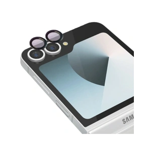 Hurtownia GSM - Bizon Glass Snap Lens Samsung Galaxy Z Flip6 fekete keret - BIZ8663 - {ean13} - Hurt