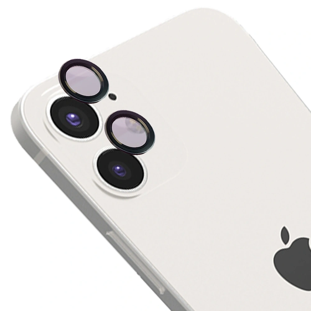 Hurtownia GSM - Bizon Glass Snap Lens Apple iPhone 12 / 12 Mini / 11 fekete keret - BIZ8664 - {ean13} - Hurt