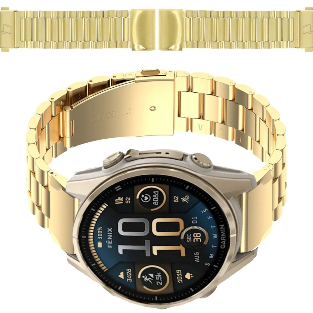 Wholesale Bizon Strap Watch Aura Smartwatch 20mm gold - BIZ8668 - {ean13} - Hurt