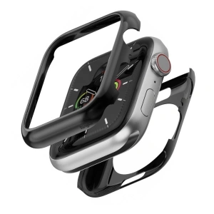 Nakládka Ringke Full Frame Styling Apple Watch 4/5/6/7/8/9/SE 44/45mm nerezová ocel Black AW4-44-72