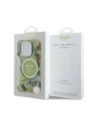 Hurtownia GSM - Etui Guess Glitter Flowers Triangle Buttons MagSafe do Apple iPhone 16 Pro zielony - GUE4418 - {ean13} - Hurt