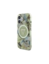 Hurtownia GSM - Guess Flori Strălucitoare Triunghi Butoane MagSafe Apple iPhone 16 verde - GUE4419 - {ean13} - Hurt
