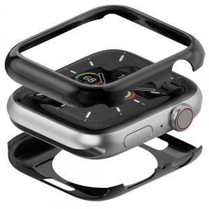 Nakládka Ringke Full Frame Styling Apple Watch 4/5/6/7/8/9/SE 44/45mm nerezová ocel Black AW4-44-72