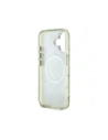 Hurtownia GSM - Guess Flori Strălucitoare Triunghi Butoane MagSafe Apple iPhone 16 verde - GUE4419 - {ean13} - Hurt