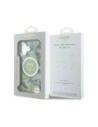 Hurtownia GSM - Guess Flori Strălucitoare Triunghi Butoane MagSafe Apple iPhone 16 verde - GUE4419 - {ean13} - Hurt