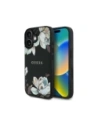 Hurtownia GSM - Etui Guess Grained Printed Flower Pattern MagSafe do Apple iPhone 16 czarny - GUE4420 - {ean13} - Hurt