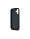 Wholesale Guess Grained Printed Flower Pattern MagSafe Apple iPhone 16 black - GUE4420 - {ean13} - Hurt